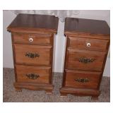 Night Stands Set of 2 18" Square 27" T
