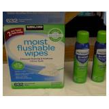 Kirkland Brand Wipes & Sanitizing Spray