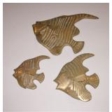 Brass Fish Wall Hangings