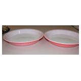 Pyrex Pie Plates Set of 2