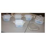 Corning Ware Lot of 7 Pcs.