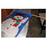 Snow Man Flag