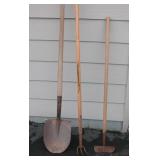 Shovel Hoe & Rake