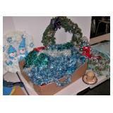 Christmas Wreath Garland Misc. Lot