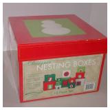 New Factory Sealed Christmas Nesting Boxes