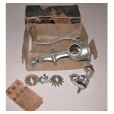 Vintage Meat Chopper w Original Box