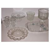 Mikasa & Tiara Glassware Lot