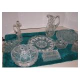 Crystal Glassware Lot