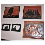 NRA Ship Cut Outs Copper Tiger