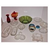 Vintage Glassware Box lot
