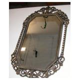 Wall Mirror Light Weight 28" X 17" Plastic Fame