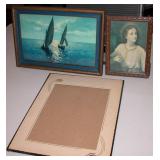 Vintage Ship & Religious Prints