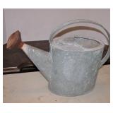 Galvanized Water Can 15.5" Tall