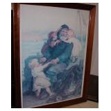 Captain is Home Picture 20" X 26"