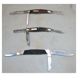 Buck Old Timer & Winchester Knives set of 3