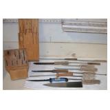 Vintage Knives & Holders