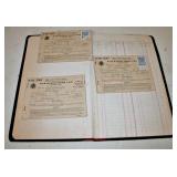 US War Ration Books set of 3