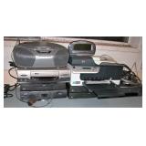 HP Printer Sony Radio VHS Players