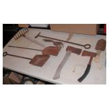 Vintage Garden Tools 2 Hatchets