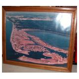 Vintage Sandy Point Overhead Picture