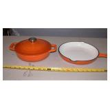 New Enamelware Cast Pot & Pan