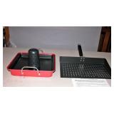 New Turkey / Chicken Cook Pan & BBQ Shovel