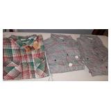 New Flannel Shirts 1-size 3XL 2- 4XL set of 3