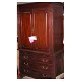 Armoire 46" Wide 79" Tall 23" Deep Used Scratches