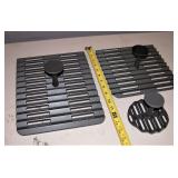 New Iron Grilling Press set of 3