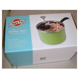 New in Box Popcorn Snack Maker Green