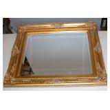 New Wood Wall Mirror 27" X 31"