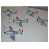 New Die Cast Airplanes set of 5