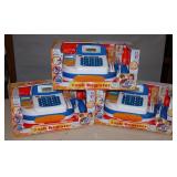 New Cash Register Toys set of 3