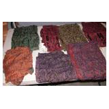 New Scarfs with Tags Set of 7