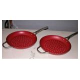 New 12" Strainer Pans set of 2