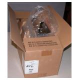 New in Box Brush Nickle Wall Sconce