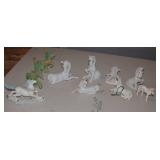 Unicorn Figurines Lot