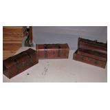 New Wood Storage Home Decor. Boxes set of 3