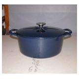 New Enamelware Cast Iron Dutch Oven 10" 5 Qt