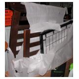 New Crib Unassembled in Box Mahogany Color