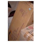 New in Box Wood Patio Chairs set of 2