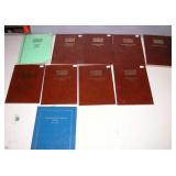 Coin Collector Albums Lot