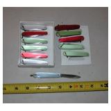 New Pocket Knives set of 12