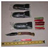 New Lock Back & Pocket Knives Lot