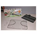 New Grill Press Slicer & Roast Rack