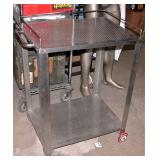 Used Stainless Steel Cart 29" X 19" X 35"