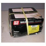New Case 8D 2 3/4" Coated Sinker Nails 50 LBS