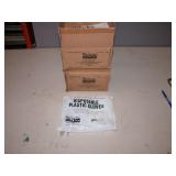 New Calico Poly Disposable Gloves 2 Cases