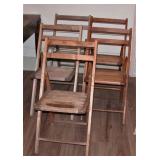 Acme Chair Company Folding Chairs set 5