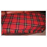 100% Wool Blanket Strayton Oregon 52" X 64"
